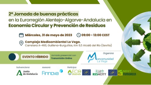La Eurorregión Alentejo-Algarve-Andalucía acoge la 2ª Jornada de buenas prácticas en economía circular y prevención de residuos