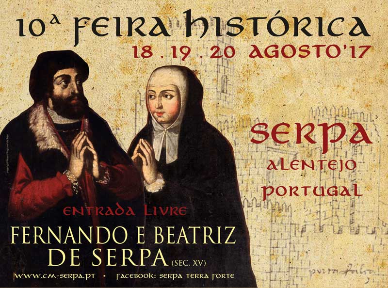 Fernando y Beatriz de Serpa; Duques de Beja y señores jurisdiccionales de Serpa e Moura